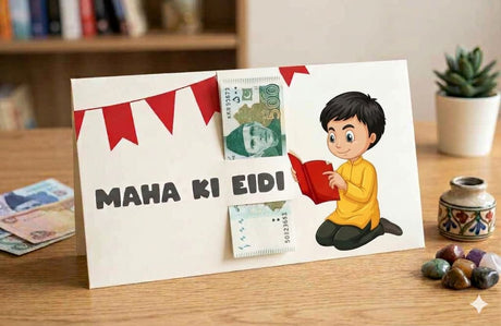 Customize Eidi Money Envelope (Pack of 6) ⭐⭐⭐⭐⭐